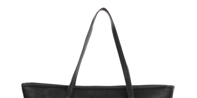 Dámská černá kabelka s dlouhými popruhy Kangol