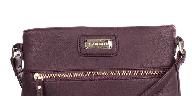 Dámská fialová menší kabelka přes rameno Kangol
