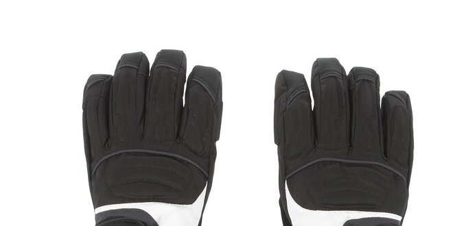 Pánské černé lyžařské rukavice E2ko