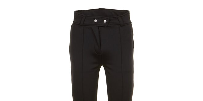 Dámské lyžařské softshellové kalhoty v černé barvě E2ko