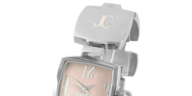 Dámské hodinky ve stříbrném tónu Just Cavalli