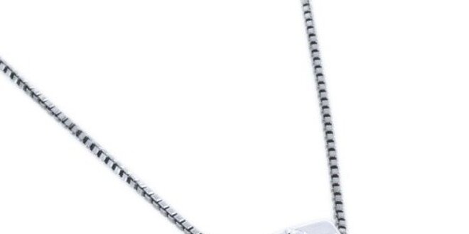 Dámský náhrdelník s obdélníkovým přívěskem Thierry Mugler