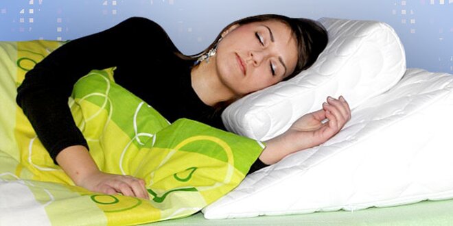 Matracový klín a polštář pro zdravý spánek