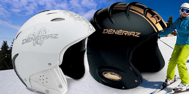 Certifikované lyžařské helmy Deneriaz