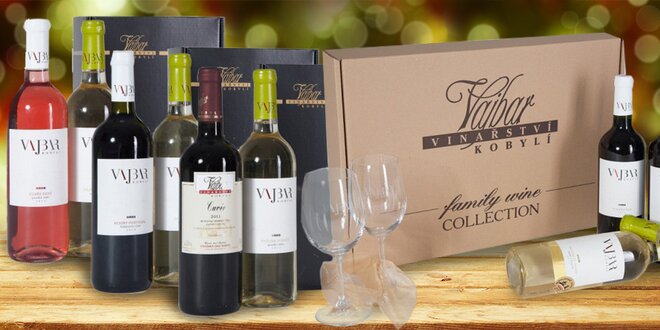 Luxusní dárkové sady vín přímo od vinaře