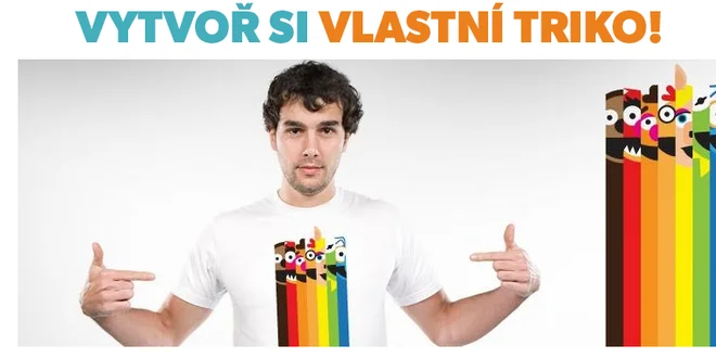 Vytvořte si tričko s vlastním potiskem ve fotokvalitě!