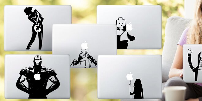 Stylové samolepky na váš MacBook