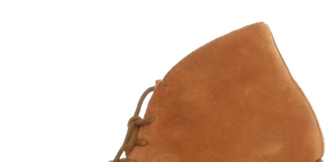 Dámské velbloudí kotníkové boty Dr. Scholl s klínem