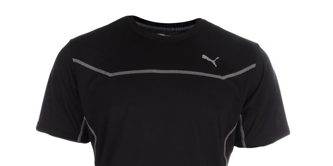 Pánské černé funkční tričko Puma