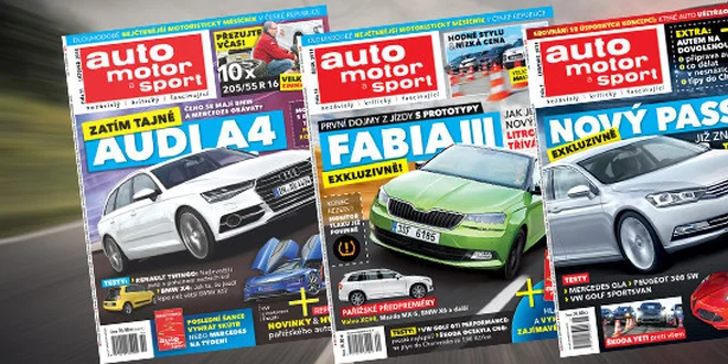 Roční předplatné časopisu AUTO MOTOR A SPORT + bonus