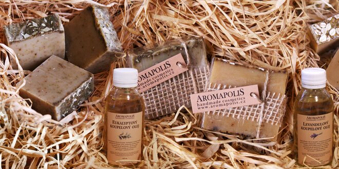 Aromapolis – přírodní koupelové oleje, mýdla i soli