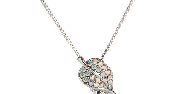 Dámský náhrdelník s fialovými kapkami Fifi Ange