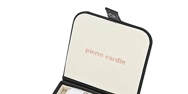 Dárková sada Pierre Cardin - hodinky s náhrdelníkem a náušnicemi