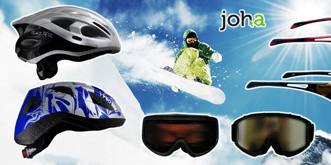 Sportovní brýle a kvalitní helmy Razier
