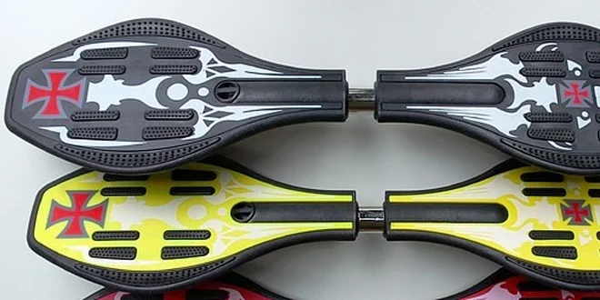 Skateboard nové generace - WAVEBOARD