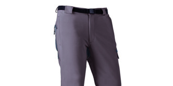 Pánské outdoorové kalhoty s šedými prvky Furco