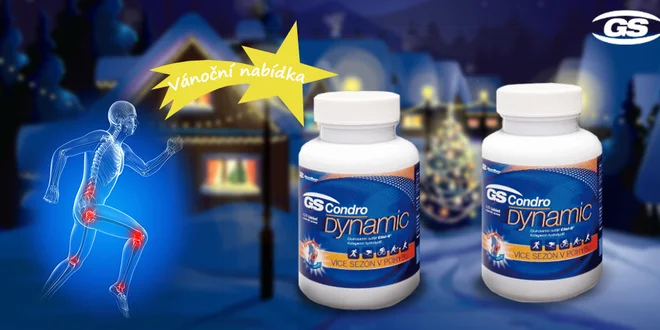 240 tablet GS Condro Dynamic pro zdravé klouby