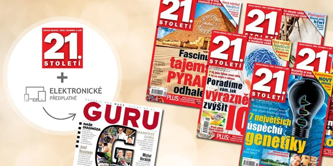Pololetní předplatné časopisu 21. století + bonus