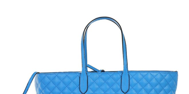 Dámská modrá prošívaná kabelka s odepínací kapsičkou Giorgio di Mare
