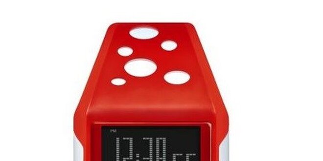 Unisex digitální hodinky Puma Active Red/White
