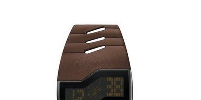 Pánské digitální hodinky Puma Active Brown