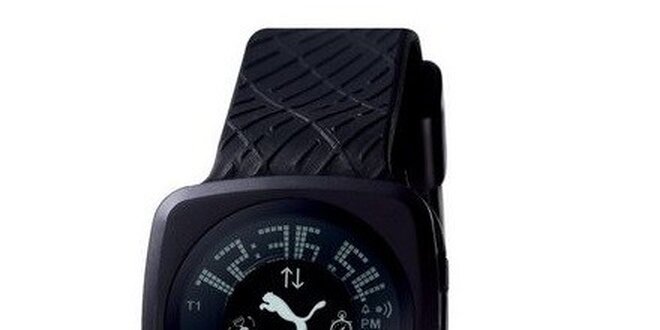 Pánské digitální hodinky Puma Blockbuster Gents Black