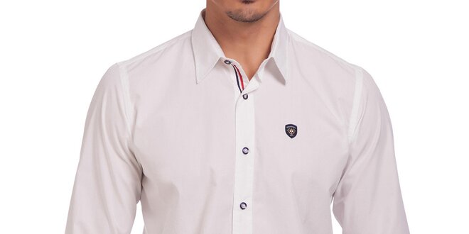 Pánská bavlněné košile Galvanni - bílá