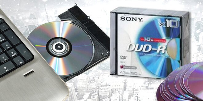 Média SONY DVD-R včetně obalu