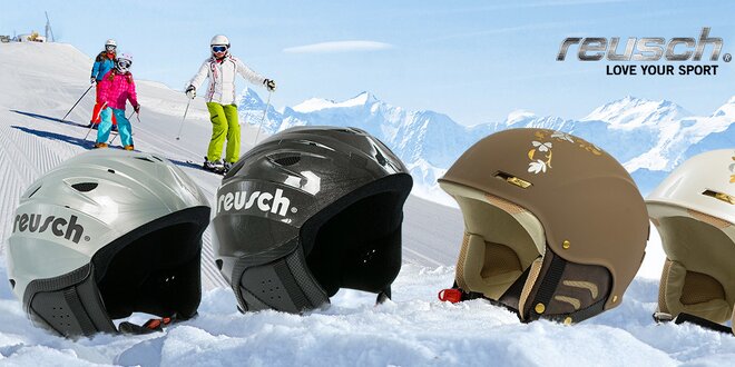 Kvalitní přilby Reusch na lyže i snowboard