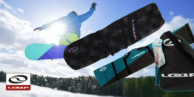 Vak na lyže, snowboard i přezkáče značky Loap