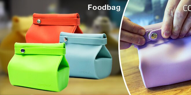 Silikonový pytlík na svačinu Compleat Foodbag