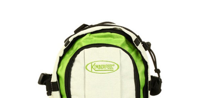 Zeleno-béžový batoh Kimberfeel