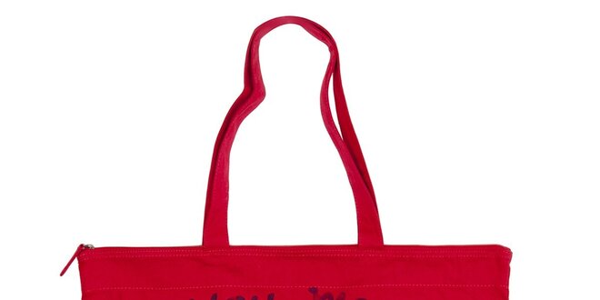 Dámská červená obdélníková taška Tommy Hilfiger