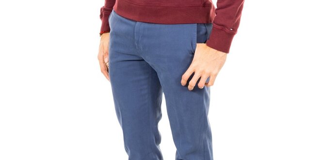 Pánské modré kalhoty Tommy Hilfiger