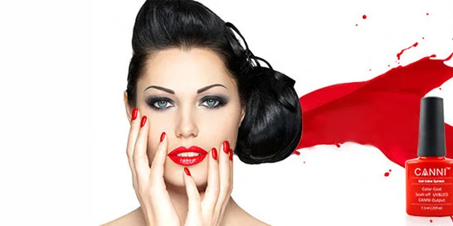Profesionální UV gel lak manikúra