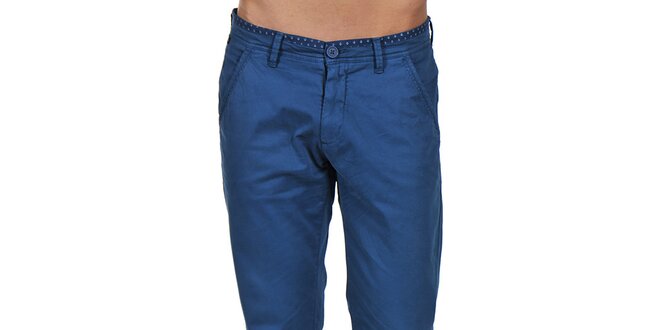 Pánské kalhoty v modré barvě Giorgio Di Mare