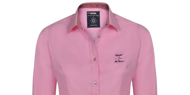 Dámská světle růžová košile Giorgio di Mare