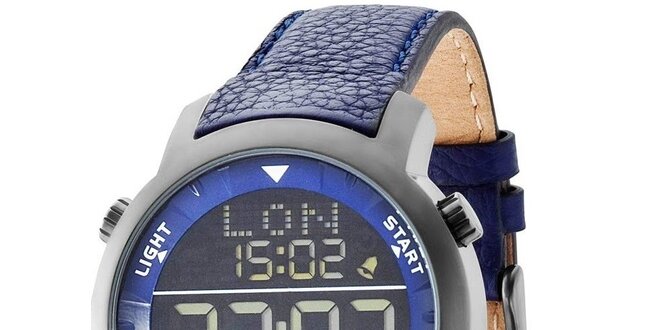 Unisex hodinky Police CYBER modrý řemínek
