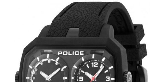 Pánské hodinky Police HYDRA černé ciferníky, černý řemínek