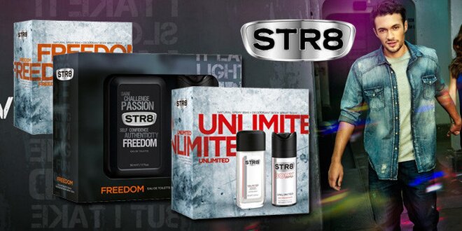 Balíčky pánských deodorantů STR8