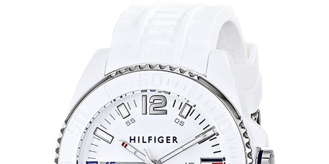 Pánské bílé hodinky Tommy Hilfiger