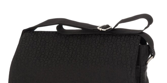 Pánská černá vzorovaná taška Calvin Klein