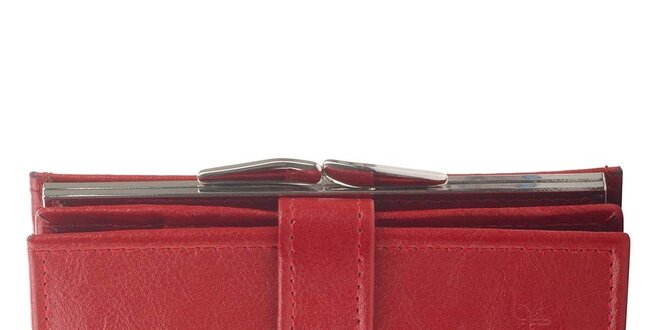 Dámská kožená peněženka Felice - červená