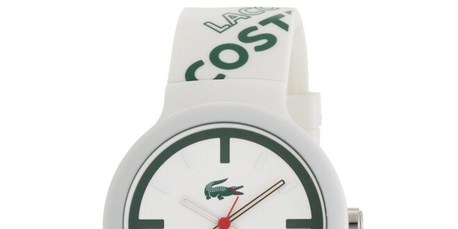 Pánské hodinky Lacoste Goa bílo-červené