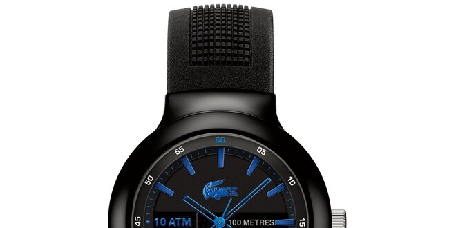 Pánské hodinky Lacoste Borneo černo-modré