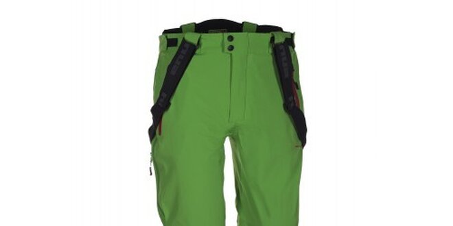 Pánské zelené lyžařské kalhoty Envy