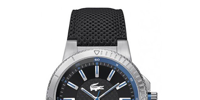 Pánské analogové hodinky s modrými prvky Lacoste