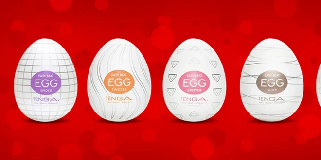 Erotický pomocník Tenga Egg v diskrétním balení