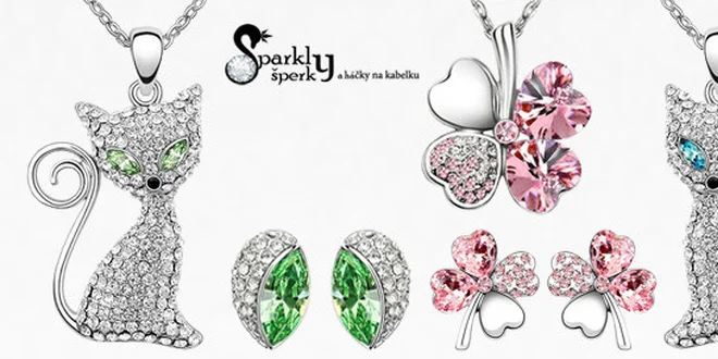 Šperkové sety vykládané Swarovski Elements