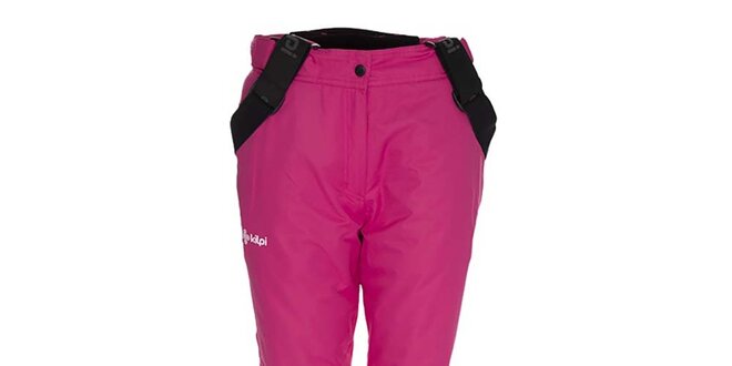 Dámské růžové lyžařské kalhoty Kilpi